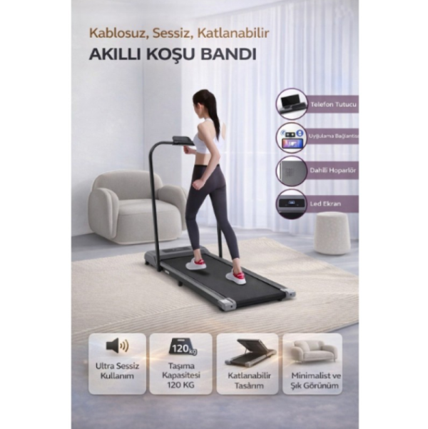 Akıllı Koşu Bandı Akıllı Koşu Bandı