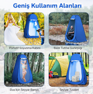 Otomatik Kamp Giyinme Çadırı