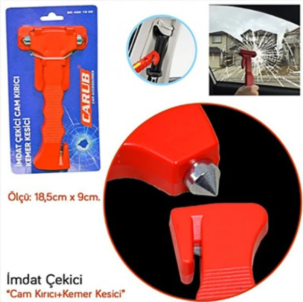 İmdat Çekici Cam Kırıcı & Kemer Kesici