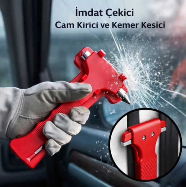 İmdat Çekici Cam Kırıcı & Kemer Kesici