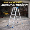 5+5 Alüminyum Metal Merdiven