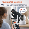 360° Akıllı Wi-Fi Ev Güvenlik Kamerası