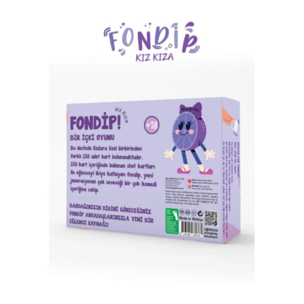 Fondip Kız Kıza Kart Oyunu