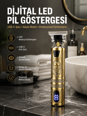 ChatGPT-Image-25-Tem-2026-14_01_21 Çizik Tıraş Makinesi Şarjlı Paslanmaz Çelik Bıçaklı Uzun Ömürlü