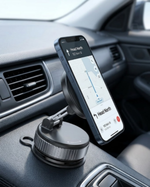 5-24 Araç İçi Manyetik Navigasyon Telefon Tutucu Güçlü Mıknatıslı Stand