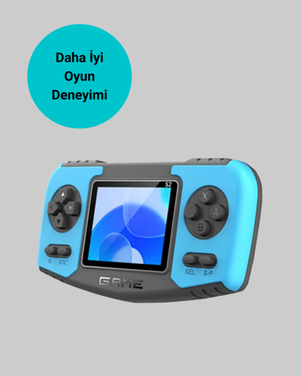 8-42 Çocuklara Özel Retro Oyun Konsolu Portatif Eğlence Cihazı